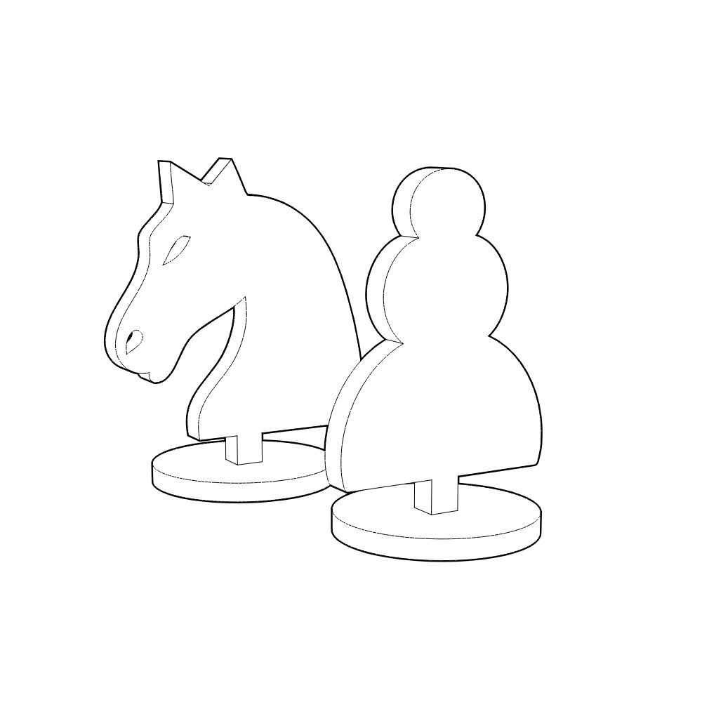 Dvoroff Chess Set, image 1 of 3